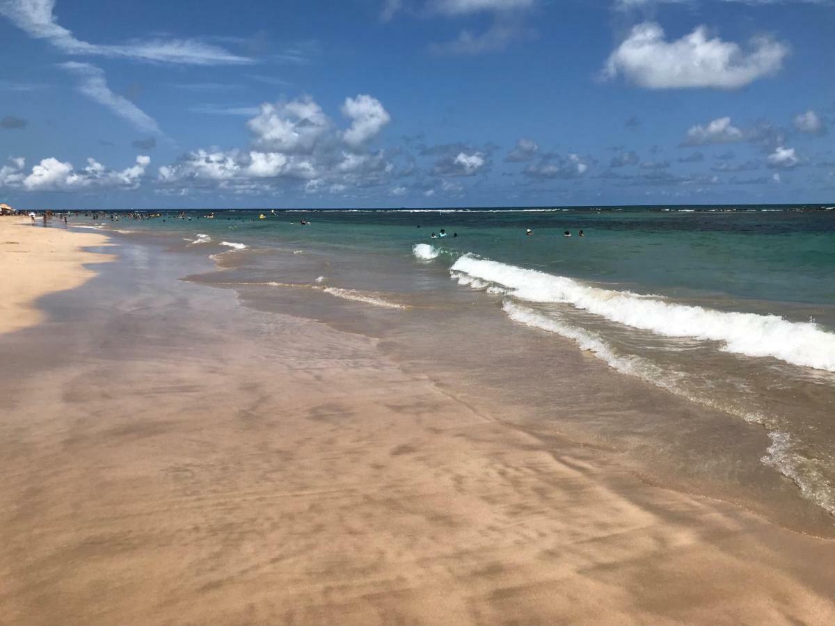 Flat Excelente Em Porto De Galinhas Palm Village Acqua Frente Para As Piscinas Buitenkant foto