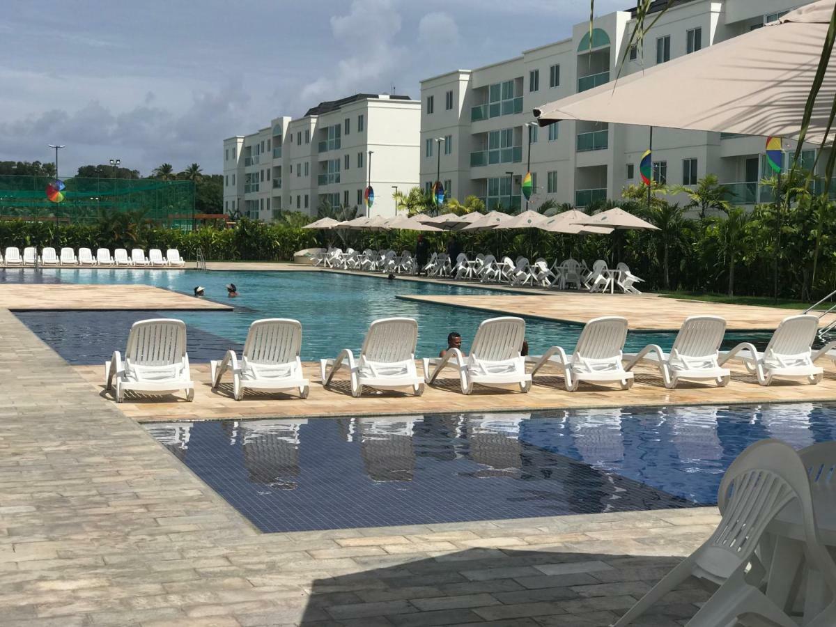 Flat Excelente Em Porto De Galinhas Palm Village Acqua Frente Para As Piscinas Buitenkant foto