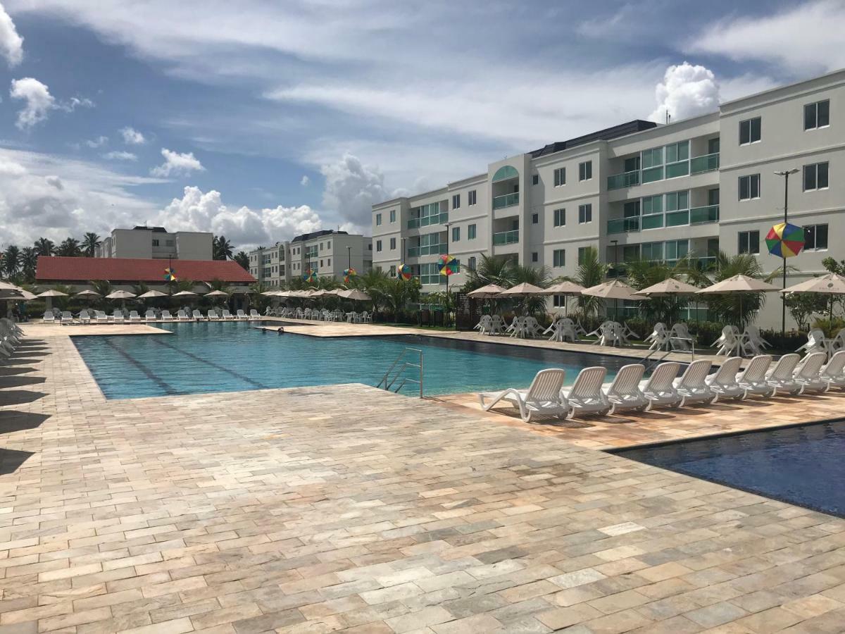 Flat Excelente Em Porto De Galinhas Palm Village Acqua Frente Para As Piscinas Buitenkant foto