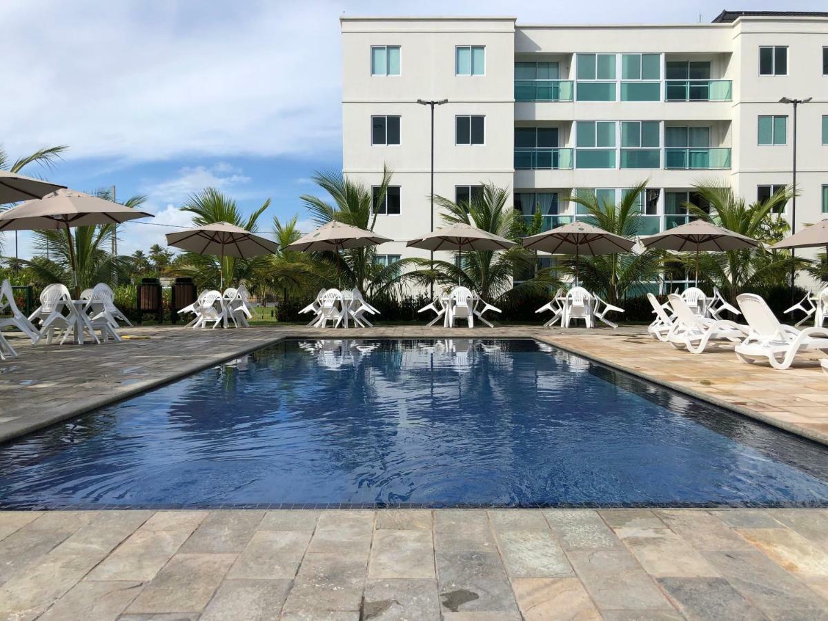 Flat Excelente Em Porto De Galinhas Palm Village Acqua Frente Para As Piscinas Buitenkant foto