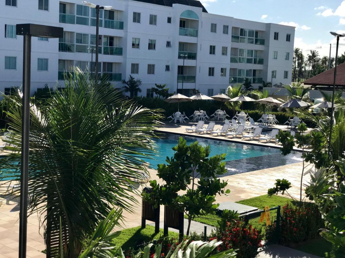 Flat Excelente Em Porto De Galinhas Palm Village Acqua Frente Para As Piscinas Buitenkant foto